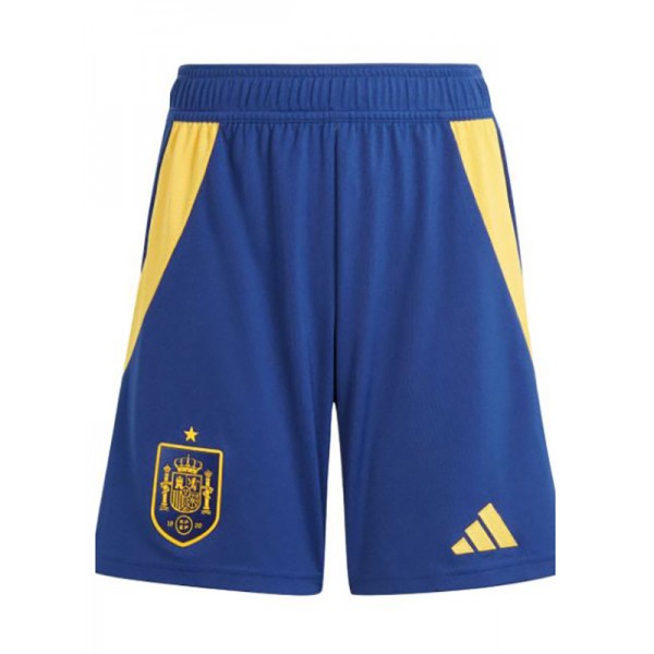 Spain home jersey shorts men's first soccer sportswear uniform football shirt pants Euro 2024 cup